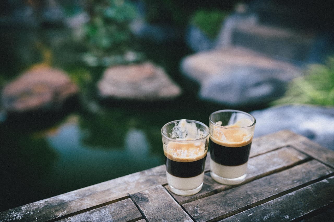 A good shot flows like warm honey.