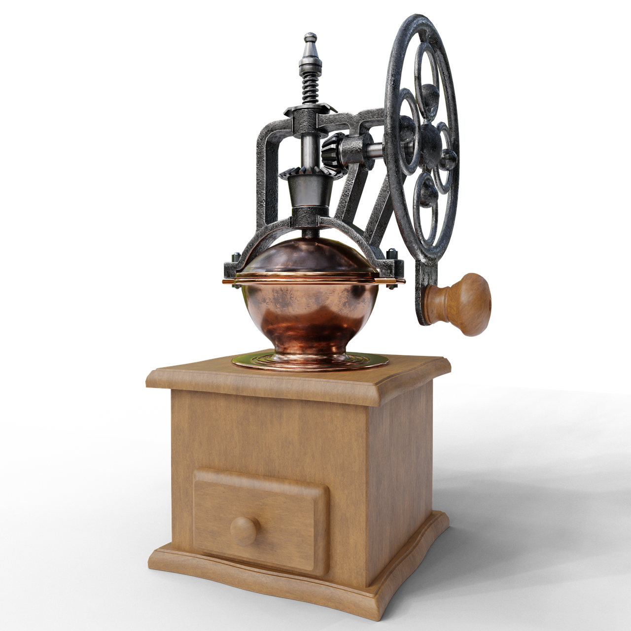 A hand grinder with good burrs costs less than most electric ones.