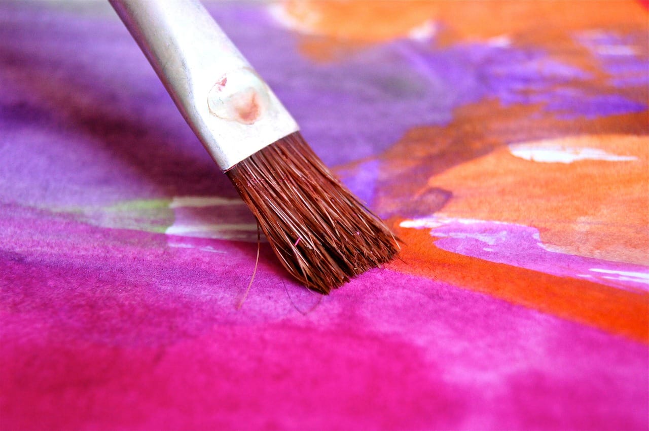 Keep your practice swatches: they show you how each colour behaves.